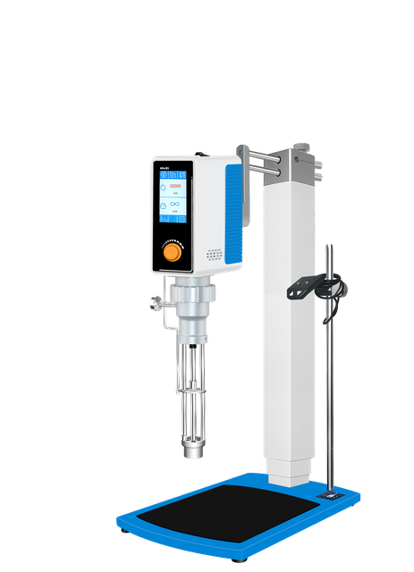 Touch screen Digital 6L Manual and Electric lifting Emulsifying and Disperising Homogenizer 